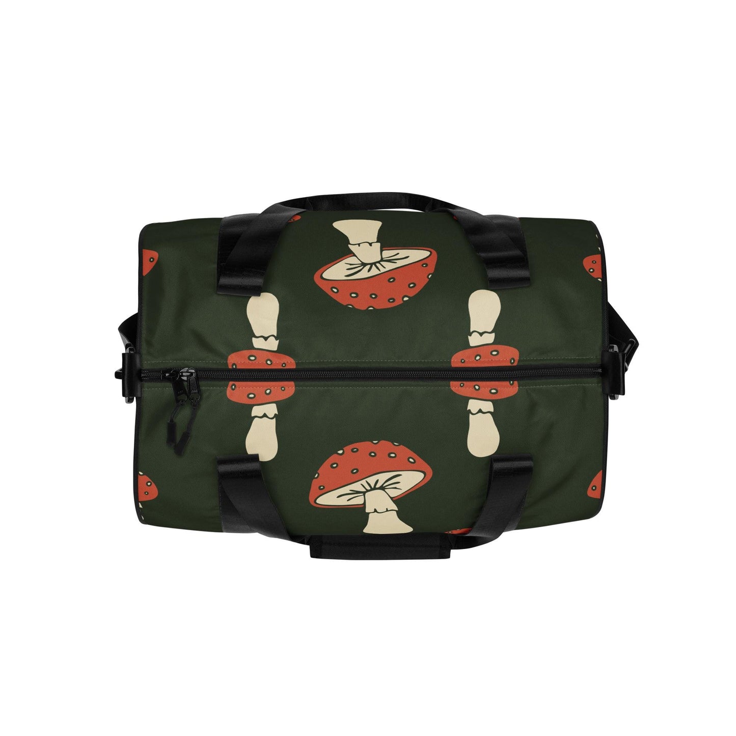 Sac de sport - Sac de Voyage – Léger, Résistant et Spacieux, Idéal pour Gym, Weekends ou Voyages - cadeau - Design Minimaliste Champignons