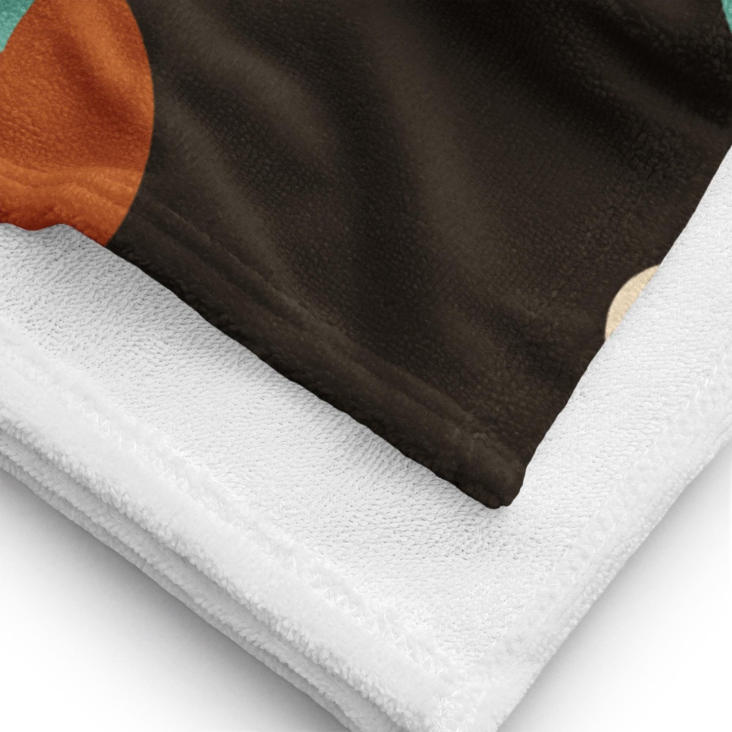 Serviette de Bain en Coton – Serviette de plage - Douce, Absorbante, Compacte - Voyage, cadeau Design Silhouettes Feminines, Femmes