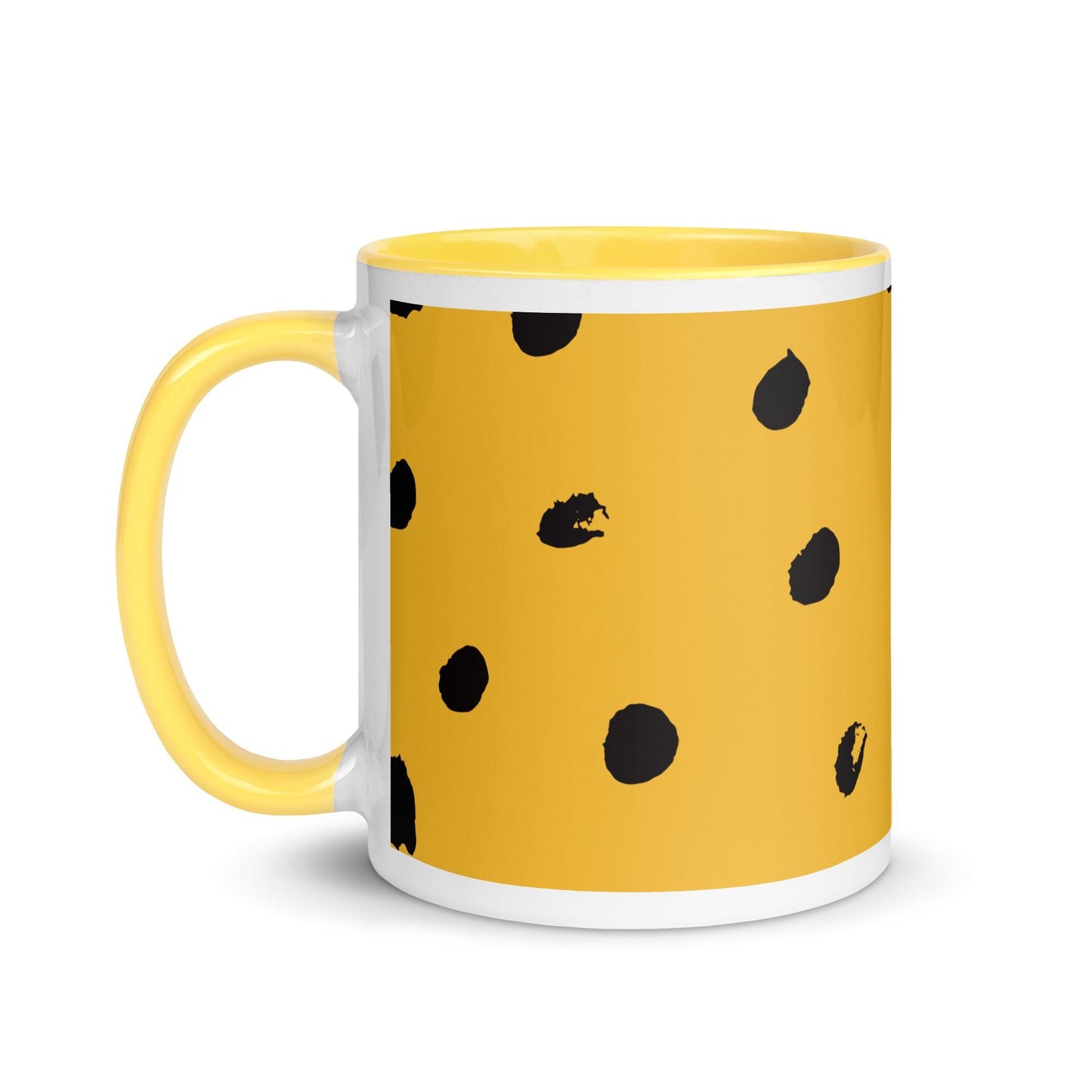 Mug à Intérieur Coloré – Tasse en Céramique Élégante - Design imprimé animal - Café, Thé ou Chocolat Chaud - cuisine, cadeau, bureau