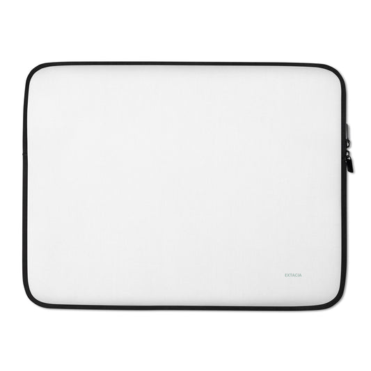 extaciafrance - extacia - Housse pour ordinateur portable – Blanc – Etanche & ultra-légère pour bureau et voyage