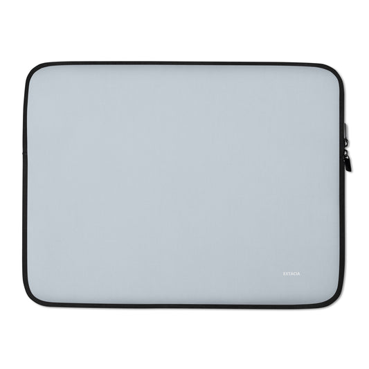extaciafrance - extacia - Housse pour ordinateur portable – gris argent – Etanche & ultra-légère pour bureau et voyage 