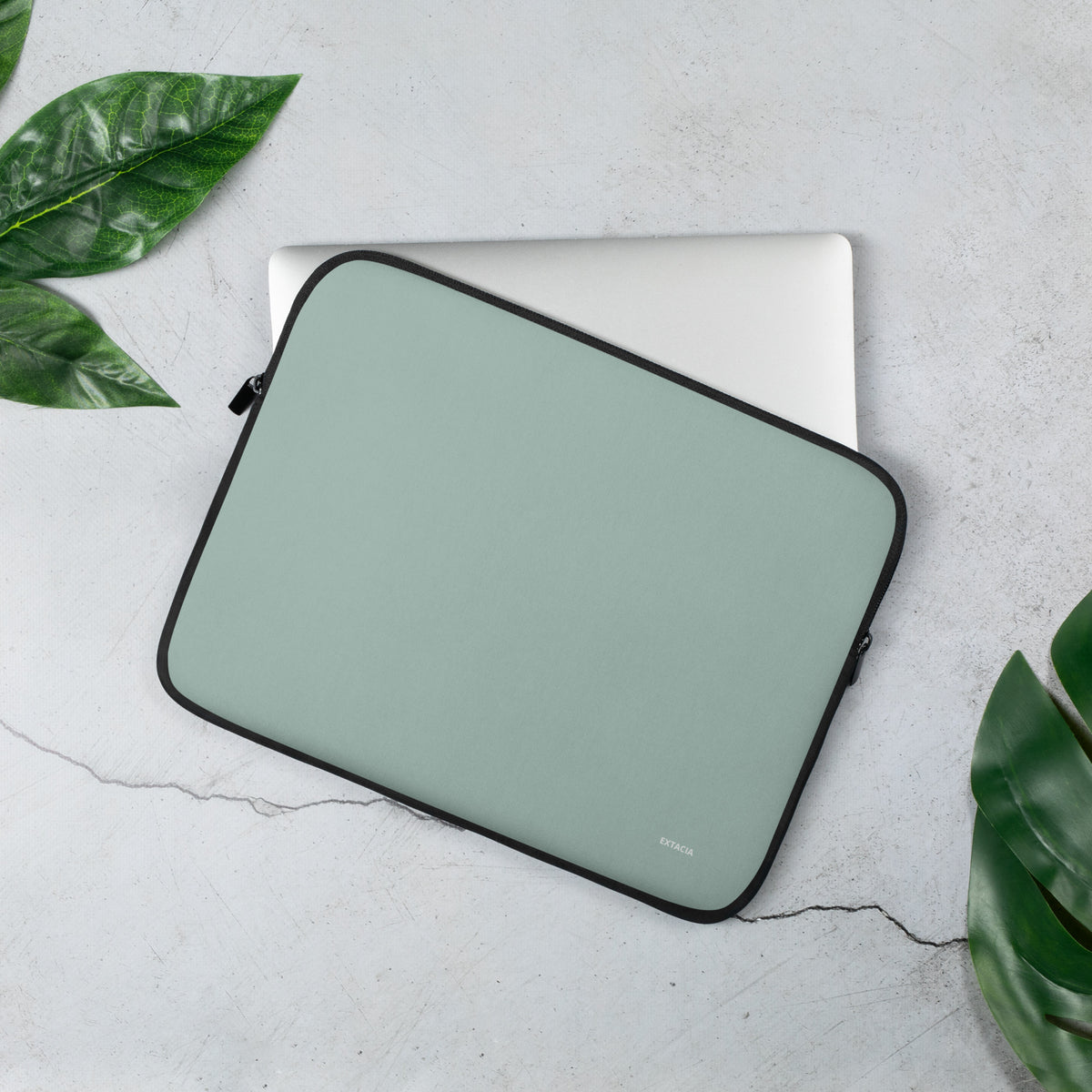 extaciafrance - extacia - Housse pour ordinateur portable – vert menthe – Etanche & ultra-légère pour bureau et voyage 