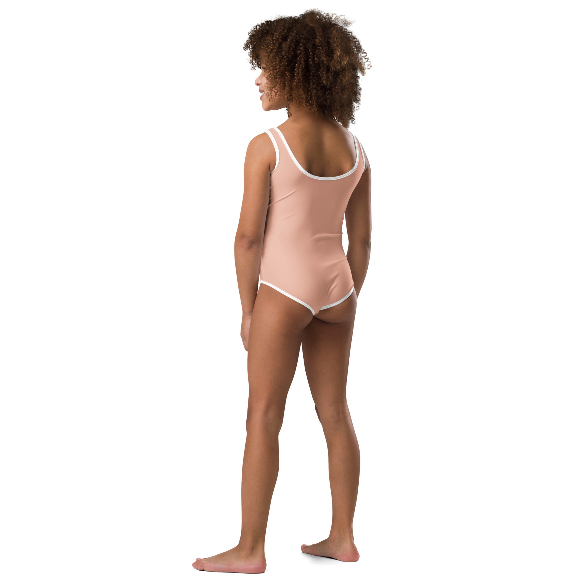 extaciafrance - extacia - Maillot de bain 1 pièce pour petite fille – Rose Saumon – Confort, maintien & séchage rapide  2