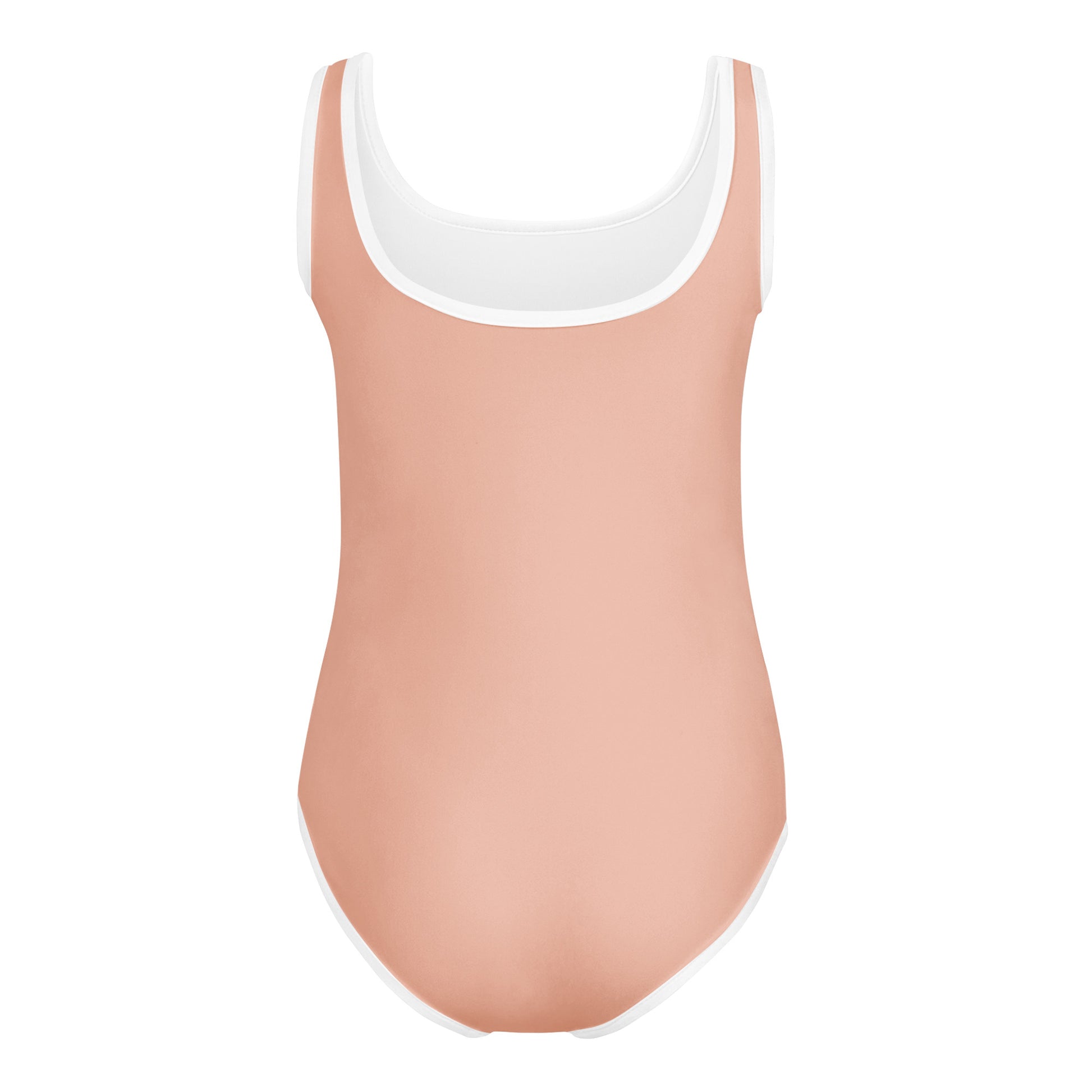 extaciafrance - extacia - Maillot de bain 1 pièce pour petite fille – Rose Saumon – Confort, maintien & séchage rapide  3D DE DOS