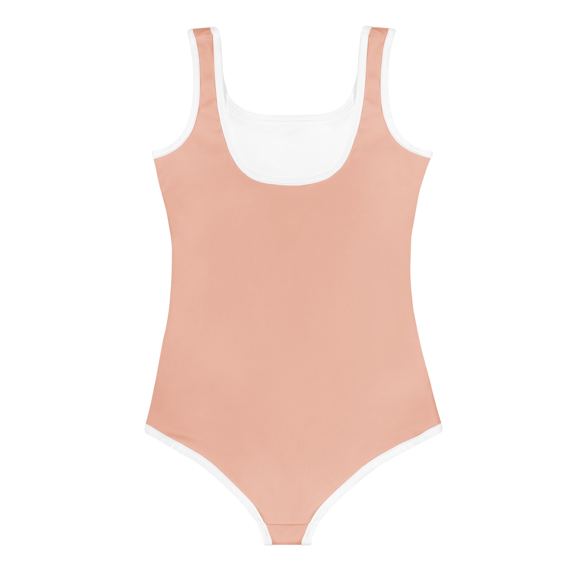 extaciafrance - extacia - Maillot de bain 1 pièce pour petite fille – Rose Saumon – Confort, maintien & séchage rapide  DE DOS MOCKUP