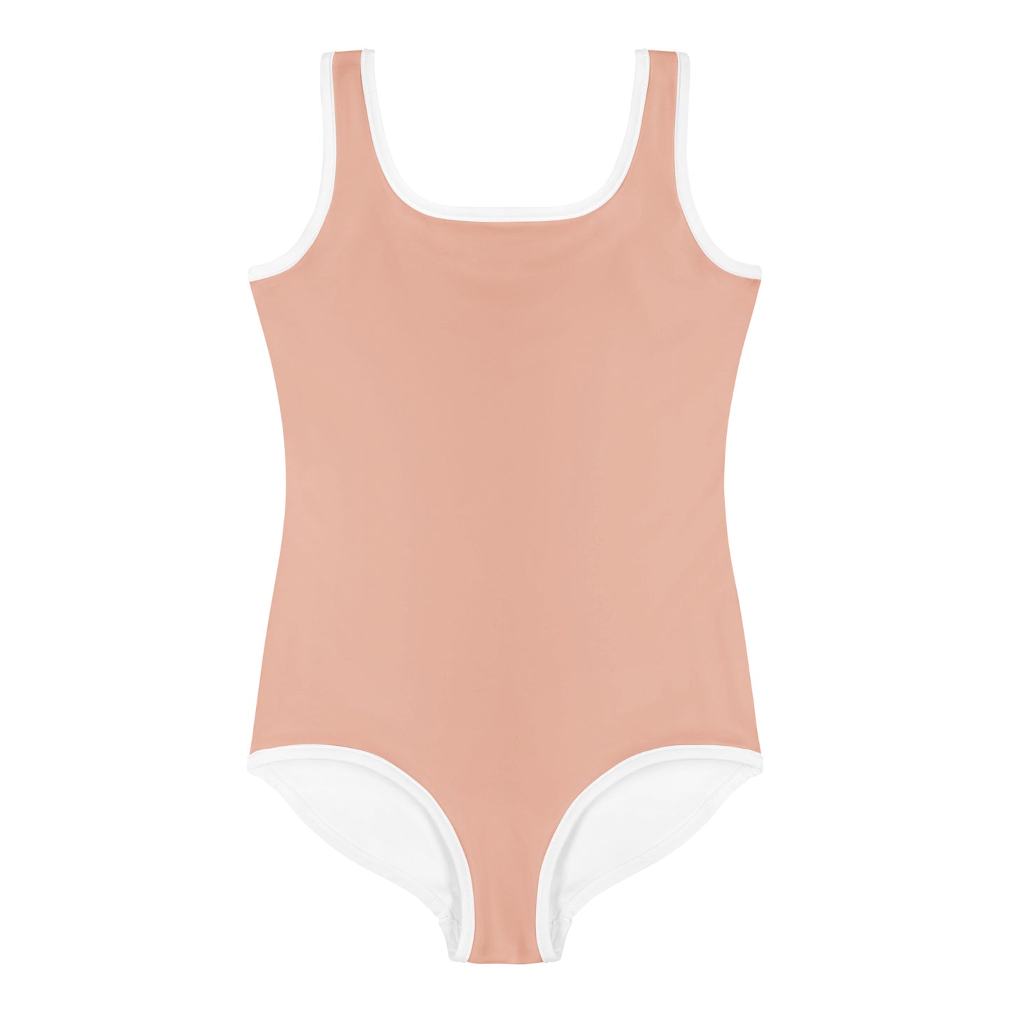 extaciafrance - extacia - Maillot de bain 1 pièce pour petite fille – Rose Saumon – Confort, maintien & séchage rapide  DE FACE MOCKUP