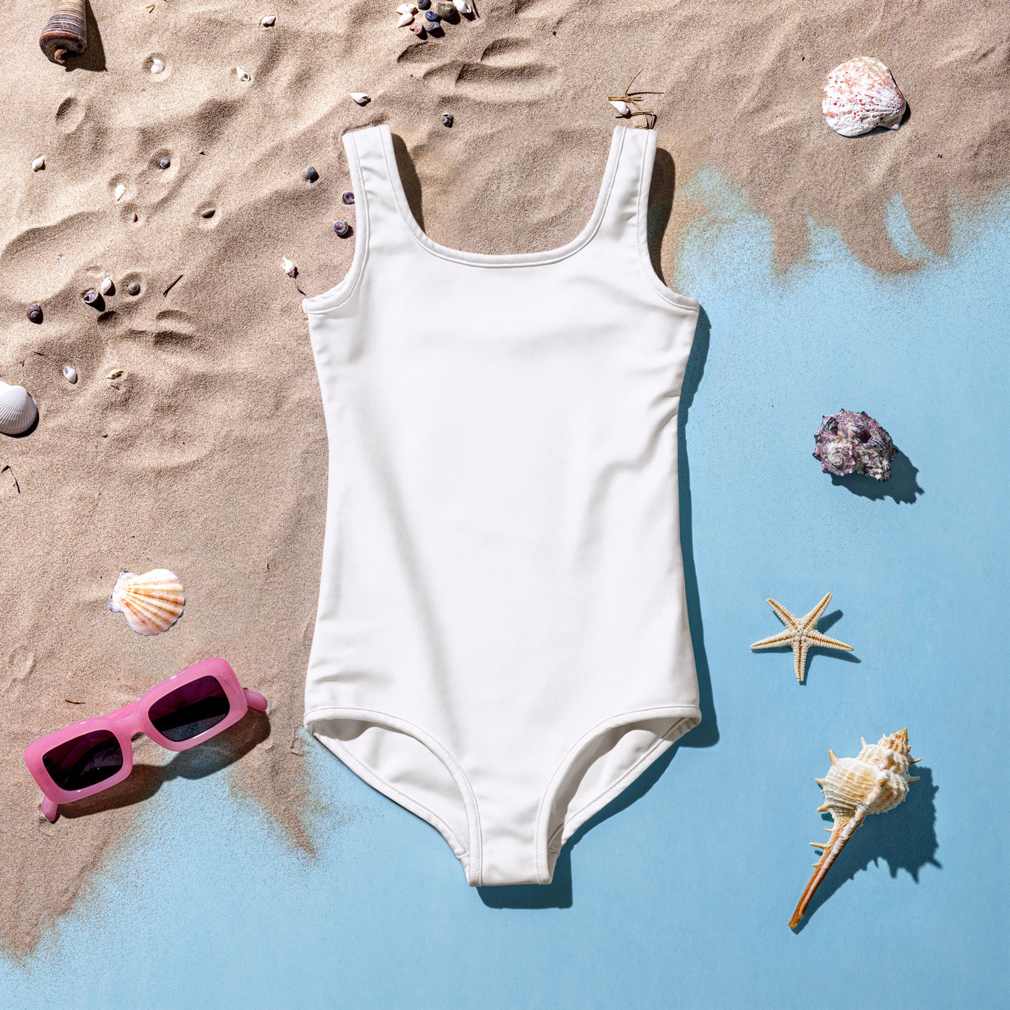 extaciafrance - extacia - Maillot de bain 1 pièce pour petite fille – blanc  – Confort, maintien & séchage rapide 14