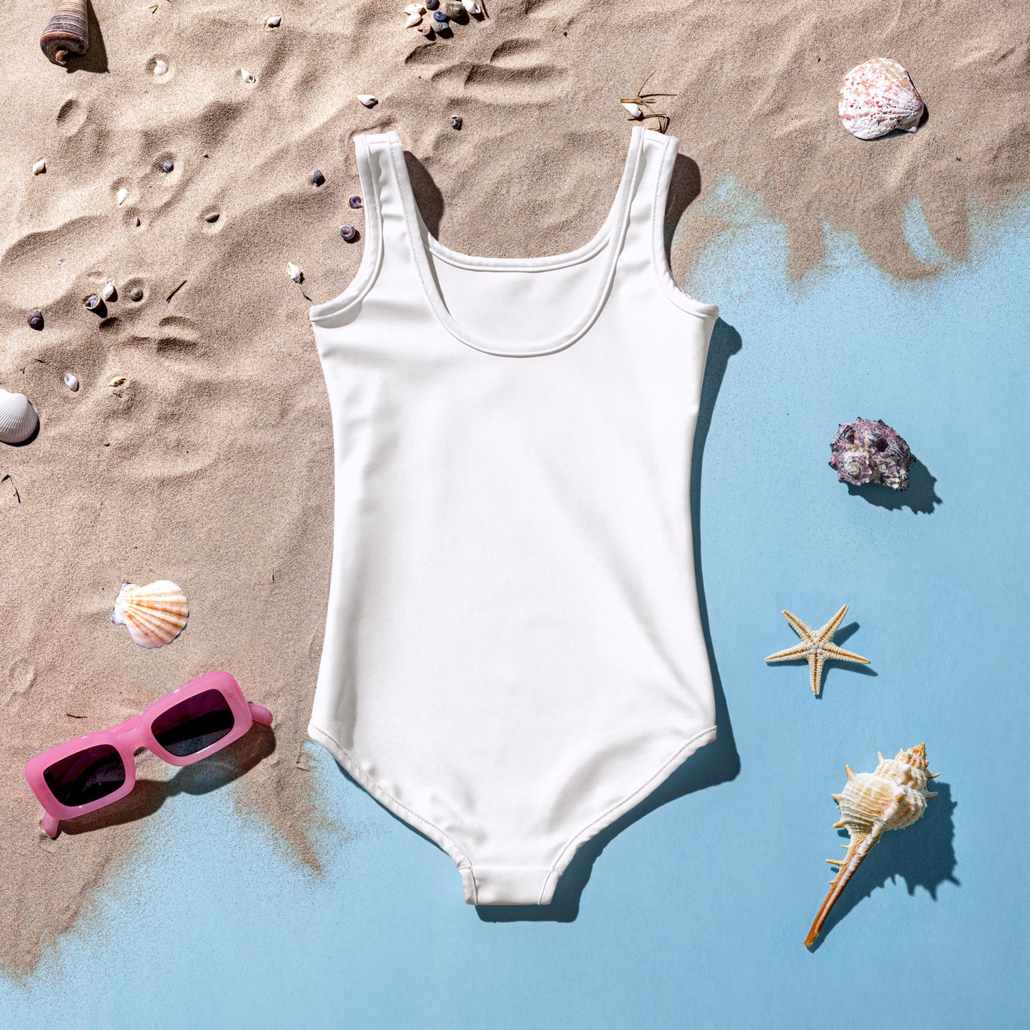 extaciafrance - extacia - Maillot de bain 1 pièce pour petite fille – blanc  – Confort, maintien & séchage rapide 15