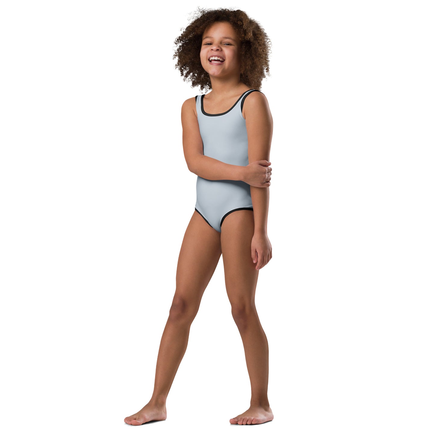 extaciafrance - extacia - Maillot de bain 1 pièce pour petite fille – gris argent  – Confort, maintien & séchage rapide  10
