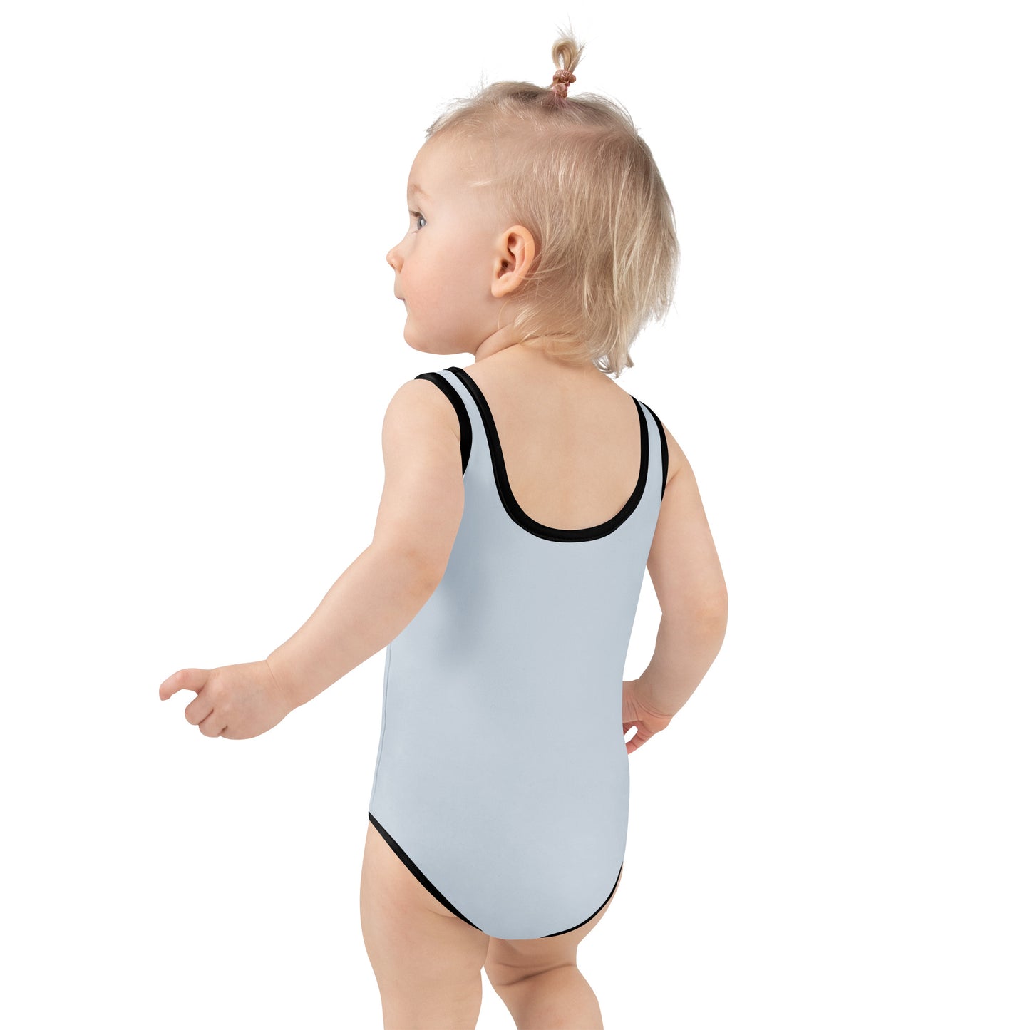 extaciafrance - extacia - Maillot de bain 1 pièce pour petite fille – gris argent  – Confort, maintien & séchage rapide  3