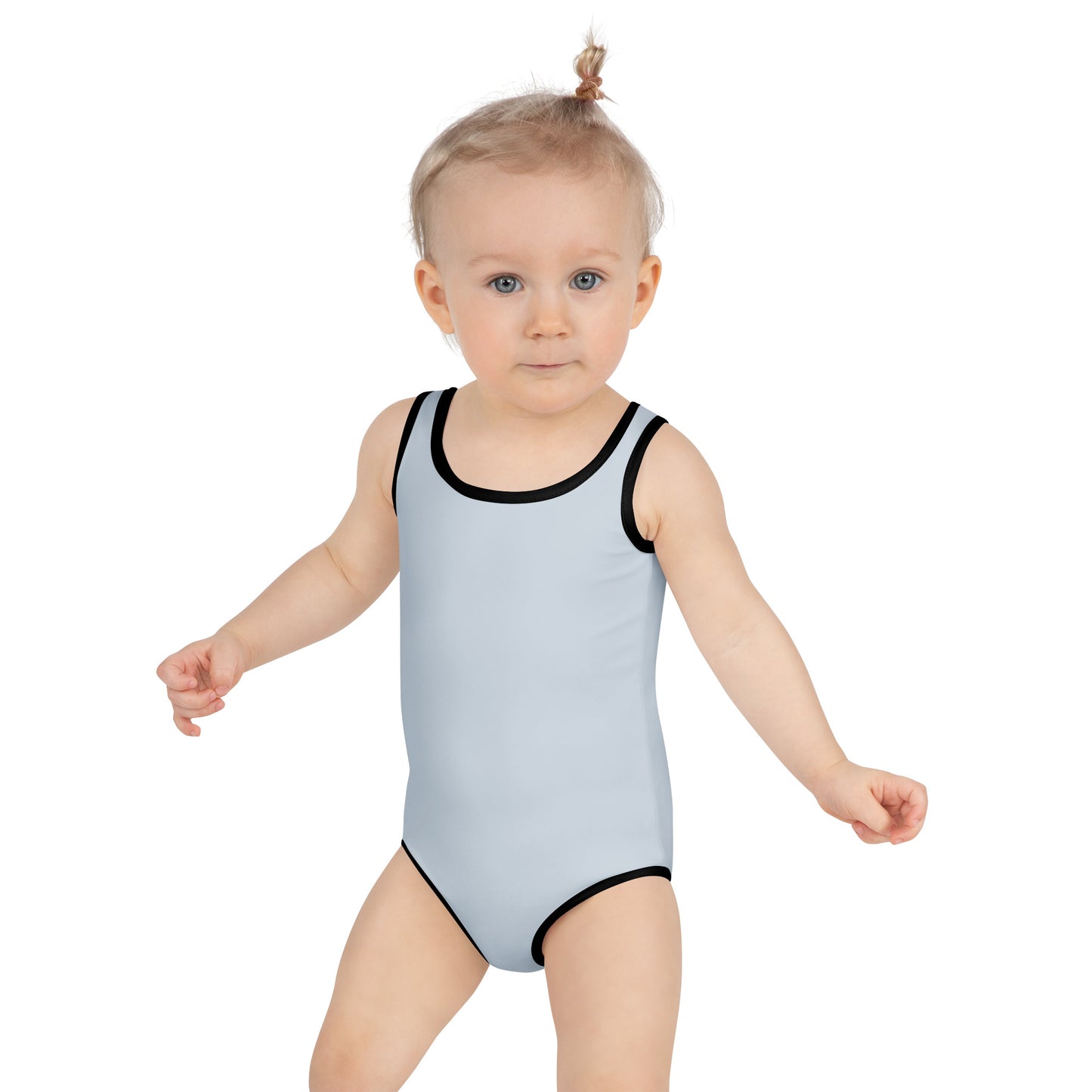 extaciafrance - extacia - Maillot de bain 1 pièce pour petite fille – gris argent  – Confort, maintien & séchage rapide  4
