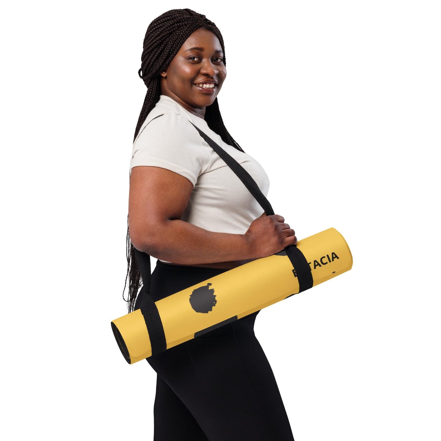 Tapis de sport - Tapis de Yoga - Antidérapant en Microfibre – Léger, Écologique et Durable - Pilates, Fitness, entrainement – cadeau