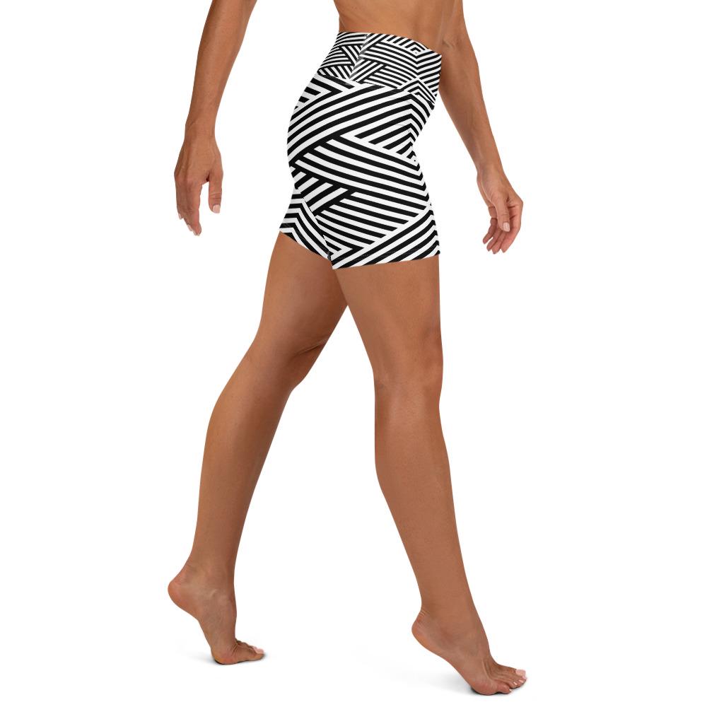 Short Leggings de Yoga pour Femme – Short Stretch et Confortable - Fitness Danse Méditation, gymnastique, Cadeau, anniversaire, Noël