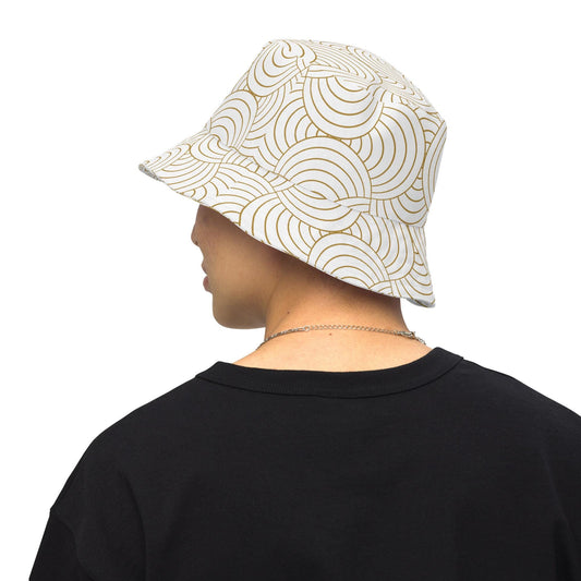 Bob Réversible Unisexe – Chapeau Minimaliste - Stylé léger, accessoire mode d’été pour adultes, Streetwear, cadeau - Design Graphique