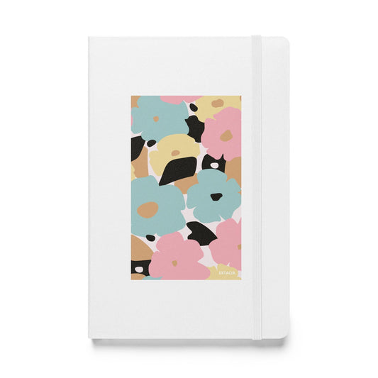 Carnet Journal à Couverture Rigide avec illustration Fleuri - Notebook pour écriture dessin organisation, papeterie créative - cadeau