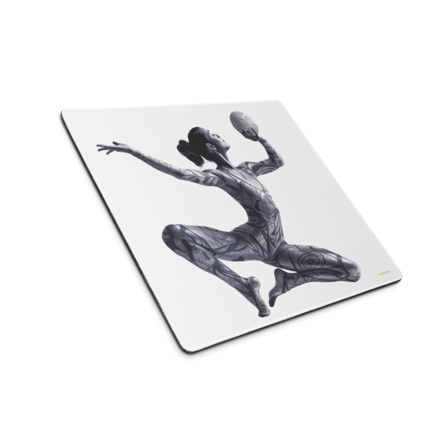 Tapis de souris gaming – Grand format & glisse optimale pour bureau – Motif Gymnaste Danseuse