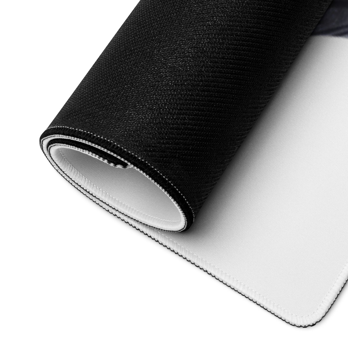 Tapis de souris gaming – dessin blanc et noir Motif: gymnaste danseuse Minimaliste – grand format - Ambiance gaming – tapis de souris design minimaliste - carré