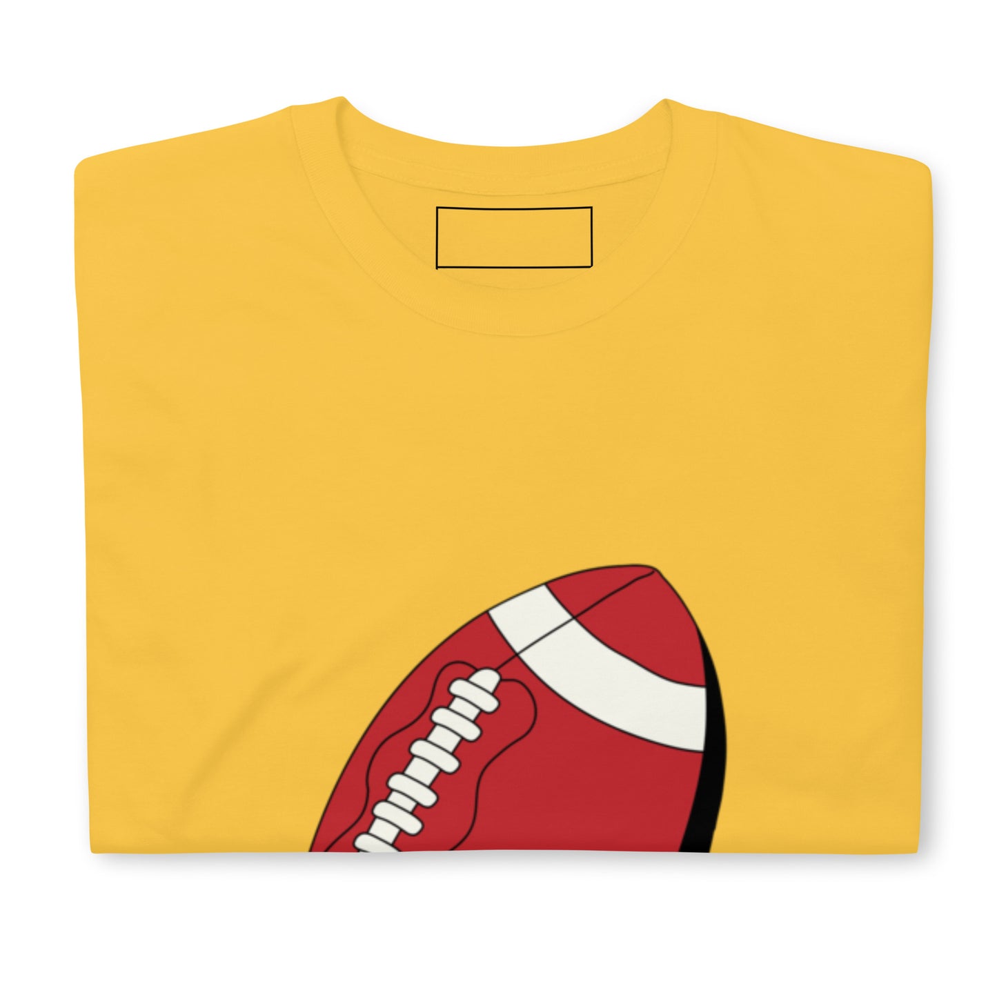 T-shirt pour homme à col rond, manches courtes – 100% coton, motif imprimé – Ballon Américain