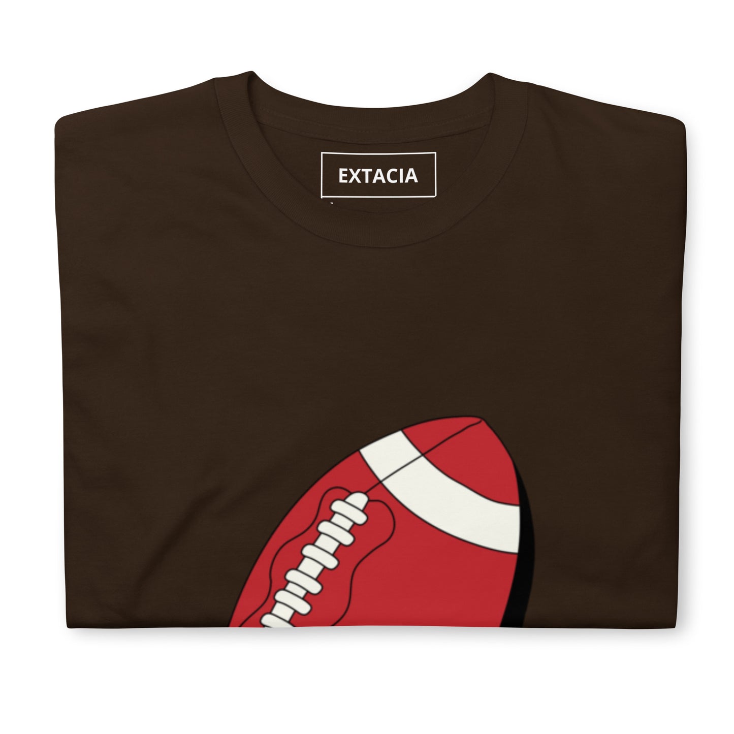 T-shirt pour homme à col rond, manches courtes – 100% coton, motif imprimé – Ballon Américain