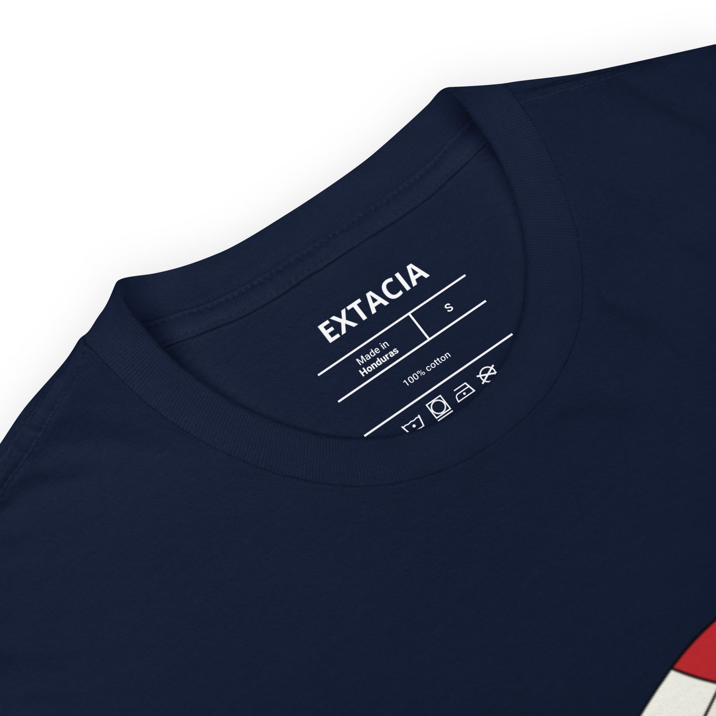 T-shirt pour homme à col rond, manches courtes – 100% coton, motif imprimé – Ballon Américain