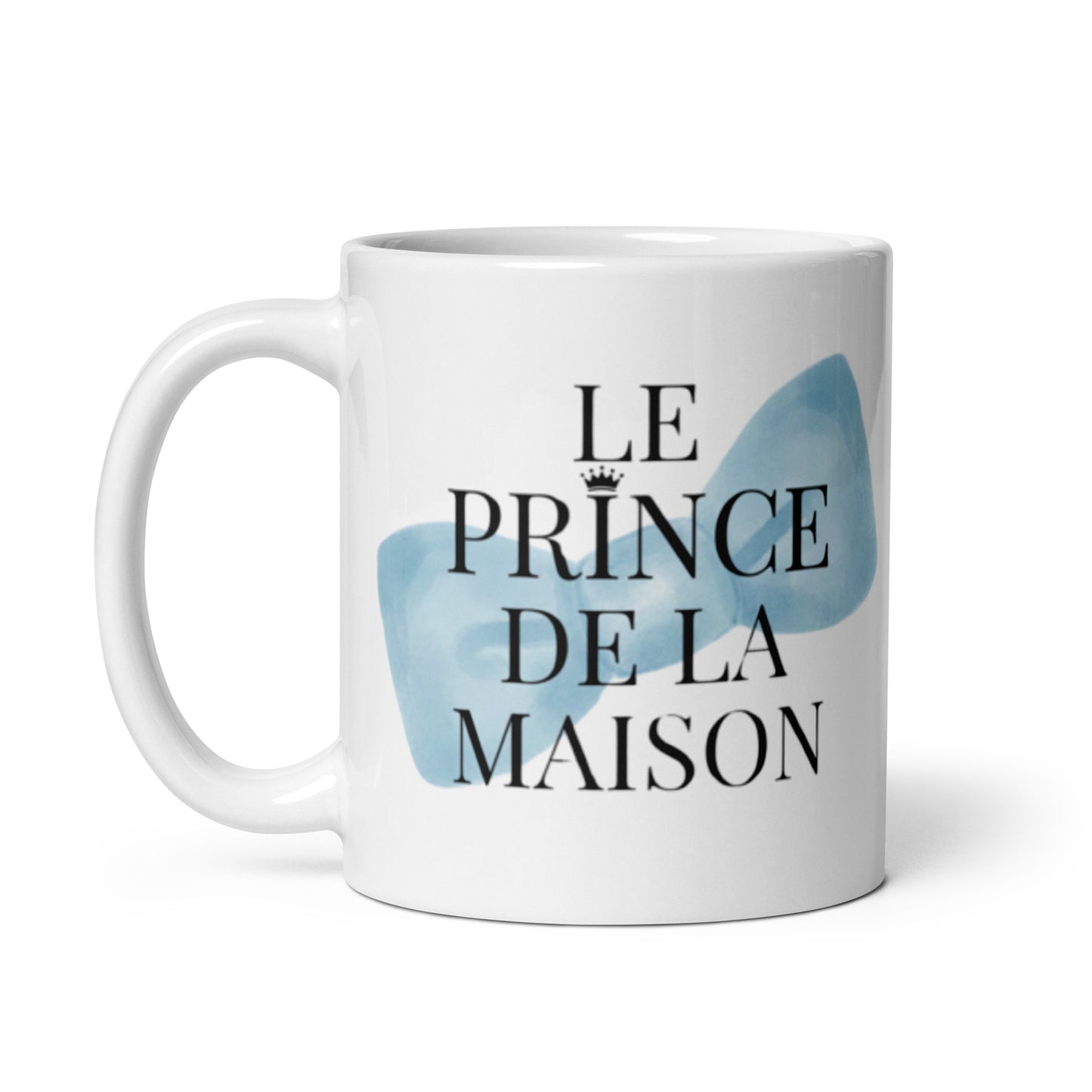 Mug en céramique – Blanc – Formats 11, 15, 20 oz, design élégant pour bureau & cuisine – Le Prince de la Maison