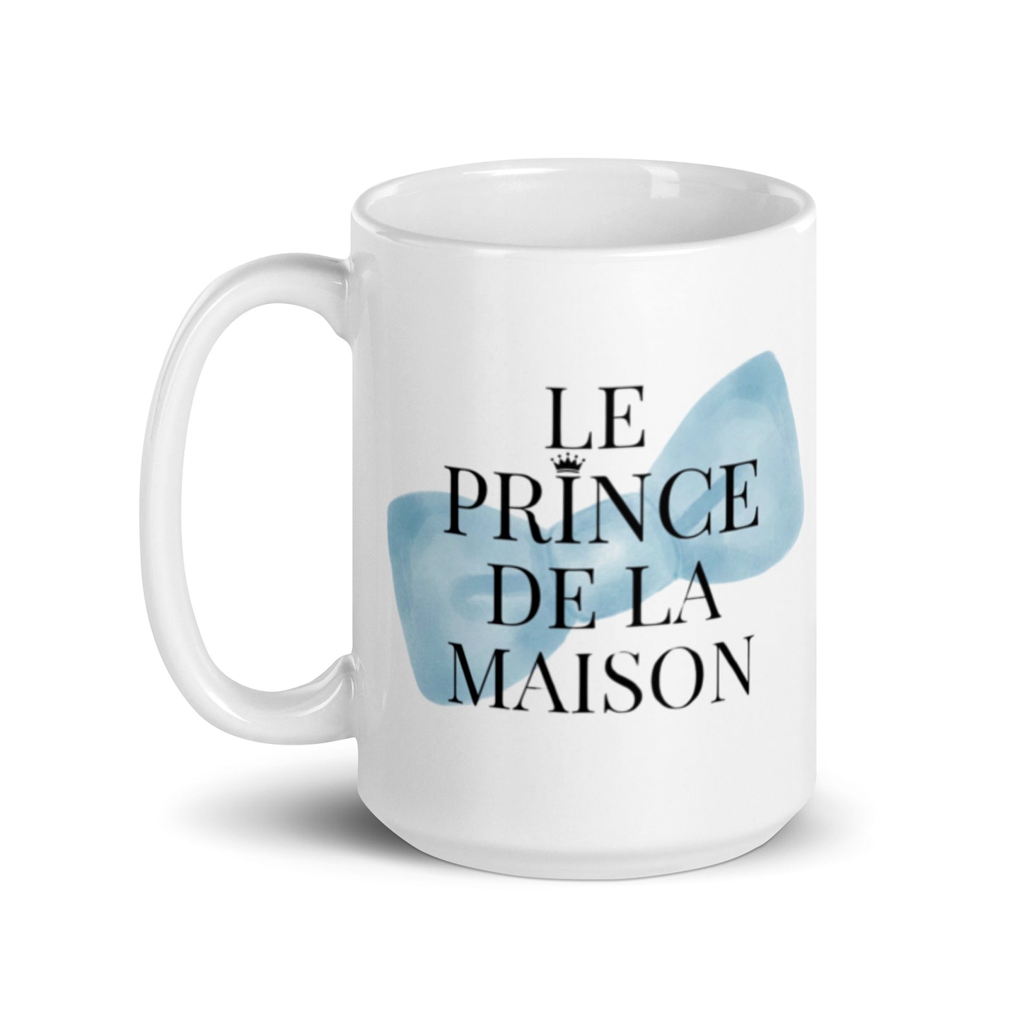 Mug en céramique – Blanc – Formats 11, 15, 20 oz, design élégant pour bureau & cuisine – Le Prince de la Maison