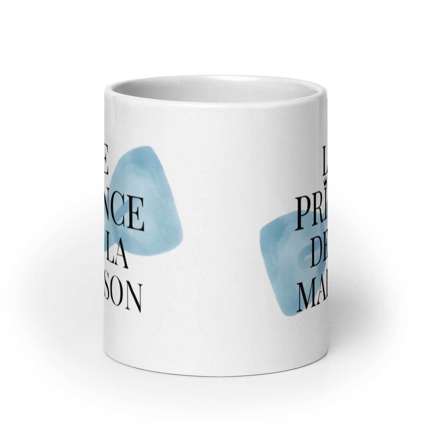 Mug en céramique – Blanc – Formats 11, 15, 20 oz, design élégant pour bureau & cuisine – Le Prince de la Maison